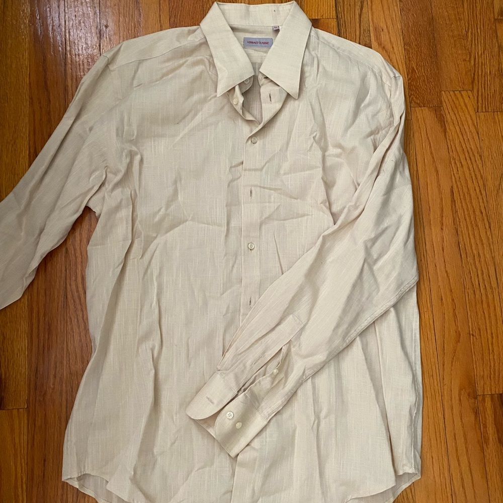 VINTAGE VERSACE BUTTON DOWN - Picture 2 of 2